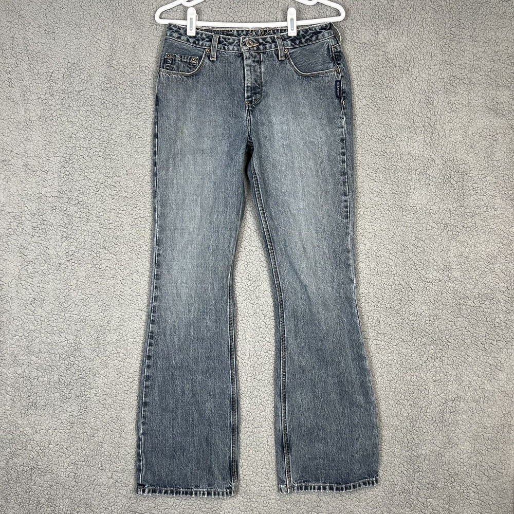 Vintage Silver Jeans Womens 29x31 Phoenix Bootcut Mid Rise Blue Denim Cotton